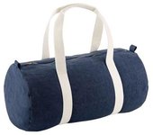 BagBase Bolso de lona de mezclilla barril One Size azul claro