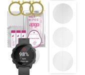3x apgo Hydrogel Screen Protector for Garmin Watch Forerunner 245, Hydrogel Film, with positioning layer easy installation