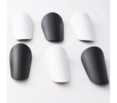 Mini espinilleras de fútbol para adultos, canilleras de fútbol, espinilleras de seguridad deportivas, protector de caña, accesorios de fútbol, pequeñas protectoras CHINA