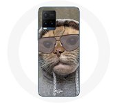 Coque pour Vivo Y21s 2021 / Y21 2021 Chat avec une capuche photo drole Animaux