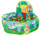 Piscina de bolas Moltó Basket 25 bolas 76 x 100 x 110 cm