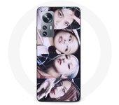 Coque - Maniacase - Xiaomi 12 5G - Noir - Blackpink - Souple
