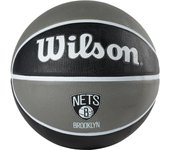 Wilson NBA Team Brooklyn Nets Balón WTB1300XBBRO, Unisex, Balones de baloncesto, negro 7 negro