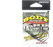 Anzuelo Decoy Worm 108 Body Guard HD para Wacky Rig tamaño 1/0 (4009)