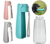 Botella de agua portátil para exteriores para perros pequeños y grandes, a prueba de fugas, de alta capacidad, ideal para labradores y beagles. azul