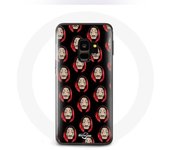 Coque pour Samsung S9 plus La Casa De Papel masques visages