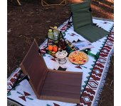 Silla plegable de jardín con marco de aleación de aluminio, resistente, ligera, portátil, para exteriores, camping, picnic, asiento plegable con respaldo. verde del ejército