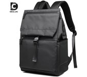 Mochila al aire libre, ligera, a la moda, tendencia, ordenador, bolso escolar, viaje para hombres, deportes, bolso informal para hombres negro