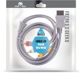 Cable de vídeo AV para Wii/Wii U de FREAKS AND GEEKS