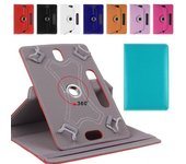 Funda de piel sintética para Tablet PC, soporte giratorio de 360 ​​grados, soporte Universal For 10 Inch Tablet Pc