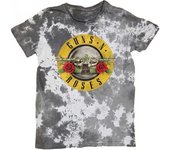 Camiseta unisex con logo de Guns N Roses para adultos M blanco