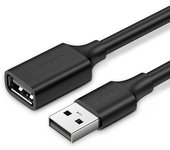 Ugreen USB Extension Cable 2m, Black, USB-A Male to Female, Model 10316