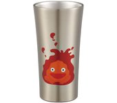 Vaso de acero inoxidable Skater de 400 ml, diseño de El Castillo ambulante, Calcifer, Studio Ghibli, térmico/frío, de Howl's STB4N-A