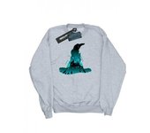 Harry Potter Womens/Ladies Hogwarts Silhouette Sweatshirt L negro