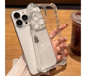 Funda de silicona a prueba de golpes para iPhone 15 Pro Max Plus, carcasa trasera gruesa, protección de cámara de esquina para Iphone 15 Pro 2023 iPhone x