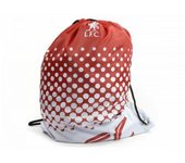 Bolsa de deporte oficial del Liverpool F.C. con diseño degradado One Size rojo/blanco