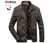 Chaquetas de cuero para hombre, abrigo de invierno vintage para motocicleta, abrigos con bolsillos altos, ropa de abrigo de alta calidad S
