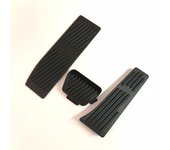 Reposapiés, pedal de freno de combustible y acelerador para BMW Serie 3, 5, E30, E32, E34, E36, E38, E39, E46, E87, E90, E91, X5, X3, Z3 No Drill AT 2pcs