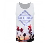 Chaleco Grindstore California Sub Para Hombre S blanco