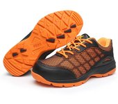 Calzado deportivo seguro para el trabajo, calzado de seguridad, transpirable, de moda, informal, a prueba de golpes, resistente a perforaciones, resistente al aceite, a ácidos y álcalis 38