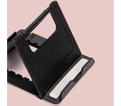 Soporte portátil para teléfono móvil, ajustable en múltiples ángulos, universal, plegable, para escritorio y tableta. amarillo