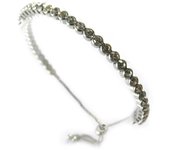 Les Trésors De Lily [N9334] - Pulsera de diseño 'Sissi' plata blanca plata