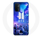 Coque Maniacase pour pour Oppo A74 5G Bangtan BTS Fanart Logo