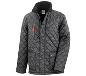 Result Urban Chaqueta acolchada Cheltenham para hombre S negro