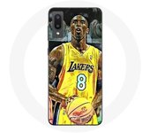 Coque pour Samsung Galaxy A02 Kobe Bryant Dunk lakers 8 NBA Noir