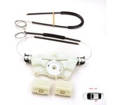 BWR5064 Kit de reparación de regulador de ventanilla trasera izquierda 7L0839461D para VW Touareg 7L Porsche Cayenne 955