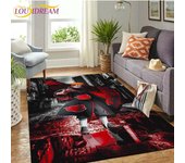 Nuevas alfombras de dibujos animados de Naruto, alfombras para gatear para niños, tapetes para mesa de té para sala de estar, alfombras para dormitorio, tapetes lavables para el hogar 40cm x 60cm