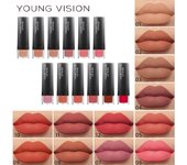 YOUNG VISION Mute and dry 12 color single lipstick Velvet non-stick cup lip balm 3 g