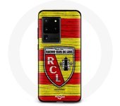 Coque Samsung Galaxy S20 Ultra rcl lens original jaune et rouge