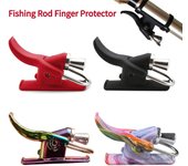 Herramienta de lanzamiento con botón para el pulgar para surfear, diseño de dedo biónico, clip para gatillo, cañón, ayuda para pesca de surf, protector de dedos de pez
