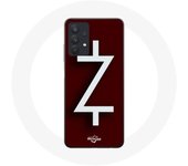 Coque pour Samsung Galaxy A32 5G Ozark Saison 4 Logo Z Blanc Fond Rouge
