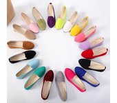 Zapatos planos para mujer 2024, zapatos de mujer, mocasines de color caramelo para mujer, zapatos planos para primavera y otoño, zapatos de mujer, zapatos de verano, talla 35-43 35 negro