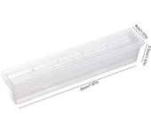Herramienta portátil y reutilizable para hacer sushi, accesorios de cocina, molde para hacer bolas de arroz, herramientas para hacer sushi blanco