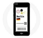 Coque pour Huawei P8 Lite 2017 Billet d'avion berlin