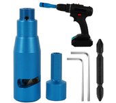 Pelacables con llave, juego de destornilladores, herramienta de corte Pelacables de taladro eléctrico de instalación Simple Universal de alta dureza
