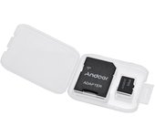 Tarjeta de memoria Andoer de 64 GB Clase 10, tarjeta TF + adaptador de tarjeta TF para cámara, cámara de coche, mesa de teléfono móvil
