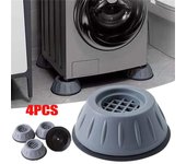Almohadillas antivibración para pies, de goma, antideslizantes, silenciosas, para lavadora, amortiguadores de soporte, accesorios de soporte, 1/2/4 unidades