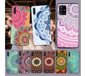 Funda de teléfono con diseño de flor de mandala para Samsung Galaxy A13, A53, A11, A12, A32, A22, A52S, 5G, A10S, A41, A42, A33, A20E, A30S, A40, A51, A71, A21S Galaxy A10