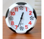 Reloj despertador creativo con diseño de fútbol para el hogar, habitación, cocina y oficina