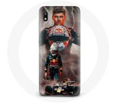 Coque pour Samsung Galaxy A10 Formule 1 Max Verstappen Casque F1 - Maniacase