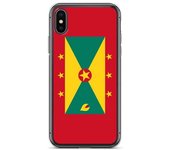 Funda iPhone - Drapeau Grenade - iPhone XS Max - Souple - Multicolore - Diseño único