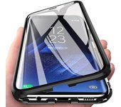 Funda metálica magnética para Xiaomi Poco M3 F3 X3 NFC X5 Pro F4 con cristal de doble cara For Xiaomi Poco F3 verde