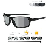 Gafas de sol deportivas para hombre, espejo fotocromático para bicicleta, gafas de sol de ciclismo polarizadas rojas para mujer, gafas de pesca UV400 para bicicleta