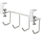 Gancho flotante para lavabo Yamazaki Jitsugyo 5008 para mueble de baño, color blanco, aprox.. Torre, 15 x 5 x 9 cm de ancho x 9 cm de alto, almacenamiento, baño
