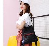 Mochila antirrobo para mujer, mochila con lentejuelas, mochilas de viaje de nailon para mujer, mochilas escolares grandes para la universidad, mochilas escolares de alta calidad para niñas L31cmH33cmW15cm