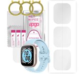 3 protectores de pantalla de hidrogel apgo para Honor Watch 4, película de hidrogel, con capa de posicionamiento de fácil instalación